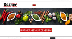 Desktop Screenshot of gewuerzextrakte.de